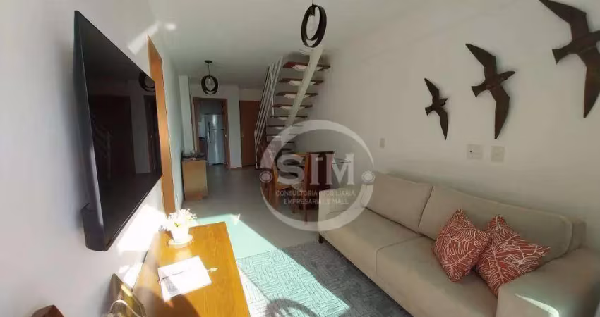 Cobertura com 1 dormitório à venda, 74 m² por R$ 550.000 - Braga - Cabo Frio/RJ