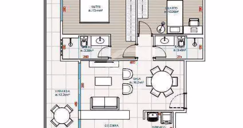 Apartamento com 2 dormitórios à venda, 77 m² por r$ 650.000 - vila são pedro - são pedro da aldeia/rj