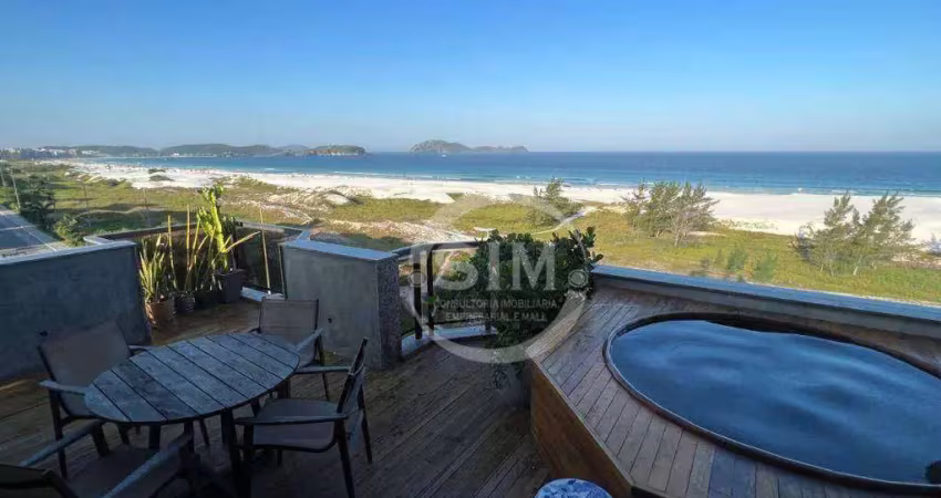 Cobertura com 4 dormitórios à venda, 200 m² por r$ 1.908.000 - braga - cabo frio/rj