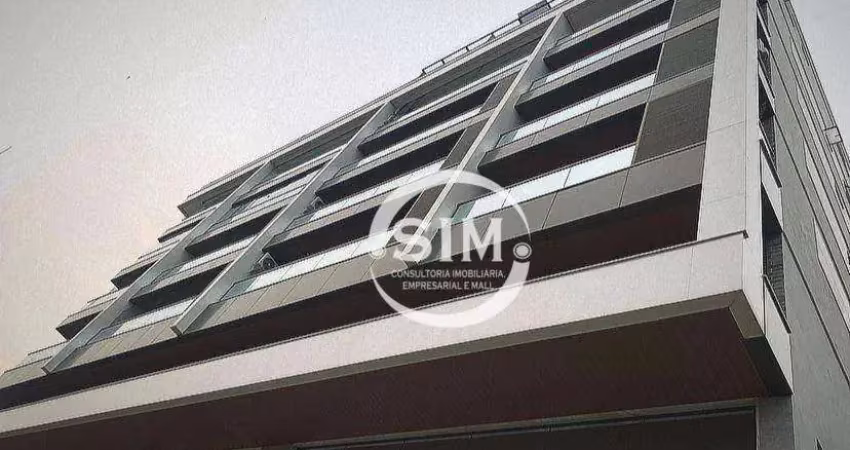 Apartamento com 1 dormitório para alugar, 50 m² por r$ 2.500,00/mês - braga - cabo frio/rj