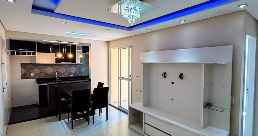 Apartamento 48 metros com 2 dormitorios sendo semi mobiliado