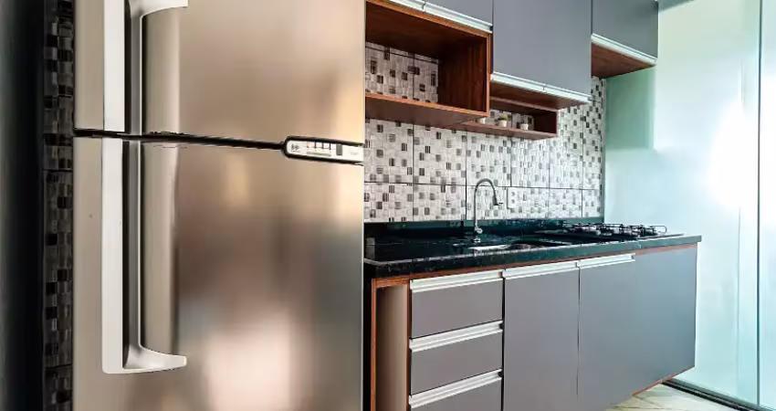 Apartamento mobiliado com dois dormitórios localizado na avenida dom jaime