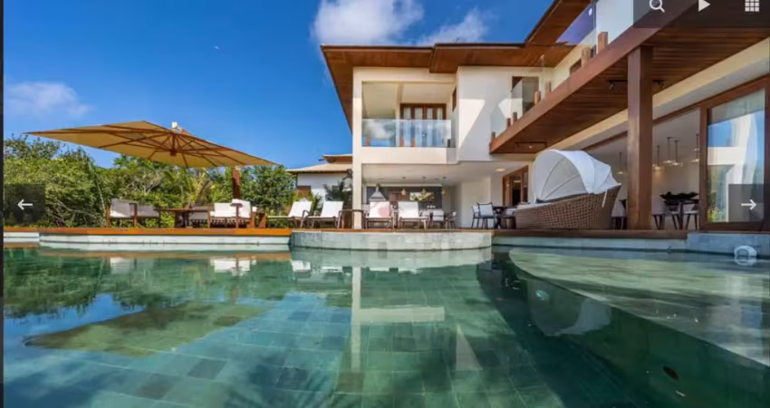 Casa para locação de temporada em praia do forte com cinco quartos