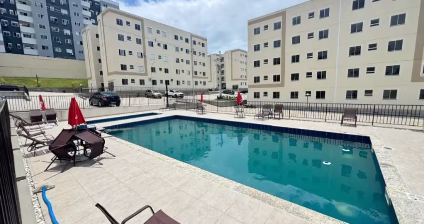 Apartamento térreo novo em condomínio clube no bairro areias são josé