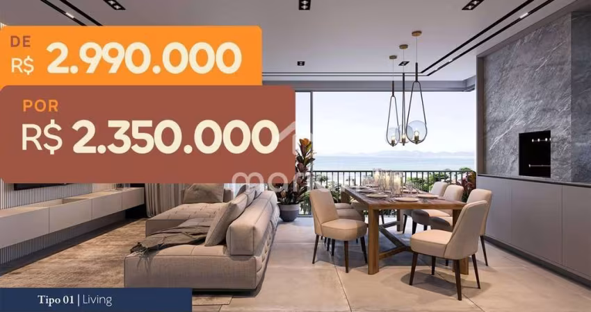 Apartamento com 3 quartos, Perequê - Porto Belo