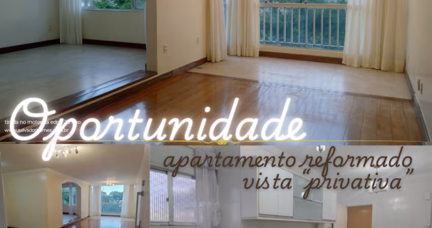 Apartamento três quartos reformado à venda em Ondina