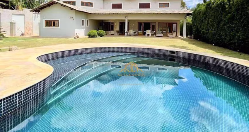 Casa com 5 quartos, sendo 5 suítes à venda, 752 m² por r$ 5.280.000 - são paulo ll - granja viana - cotia/sp