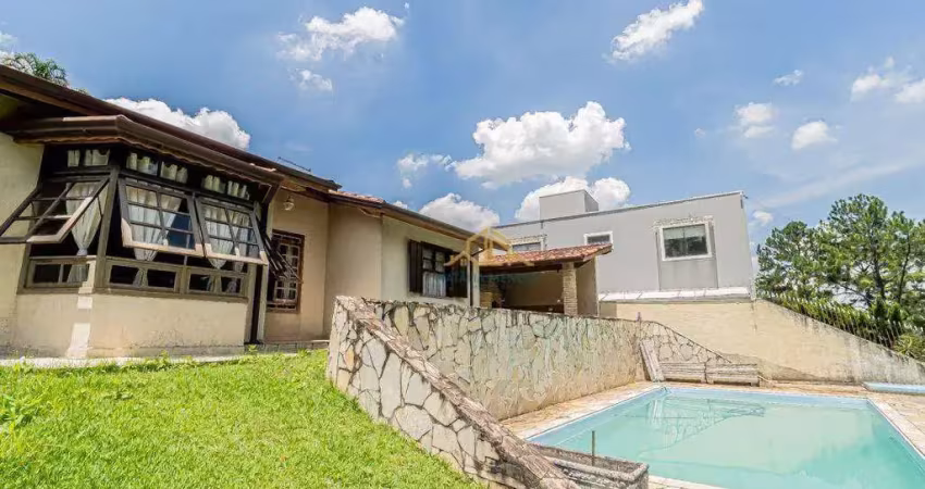 Casa com 3 dormitórios à venda, 208 m² por r$ 1.100.000,00 - estrada fernando nobre - cotia/sp