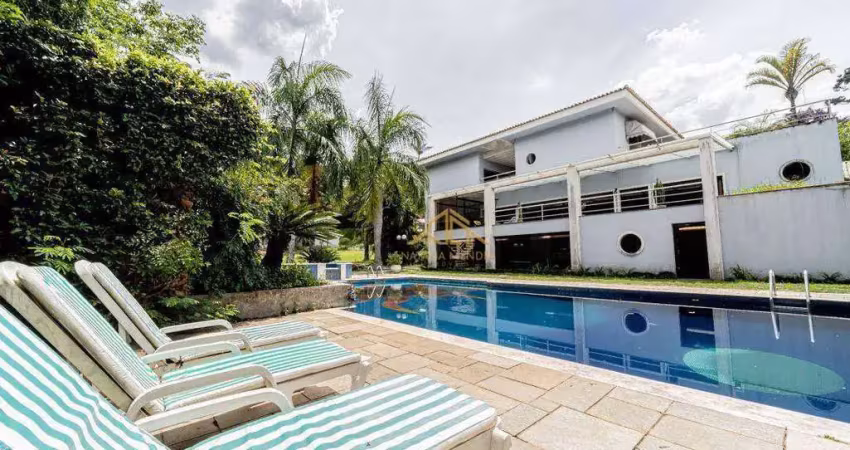 Casa com 5 quartos, cm 5 suítes, à venda, 750 m² por r$ 2.499.000 - fazendinha - carapicuíba/sp