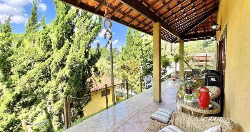 Casa com 4 quartos à venda, 336 m² por r$ 1.500.000 - chácara vale do rio cotia - carapicuíba/sp
