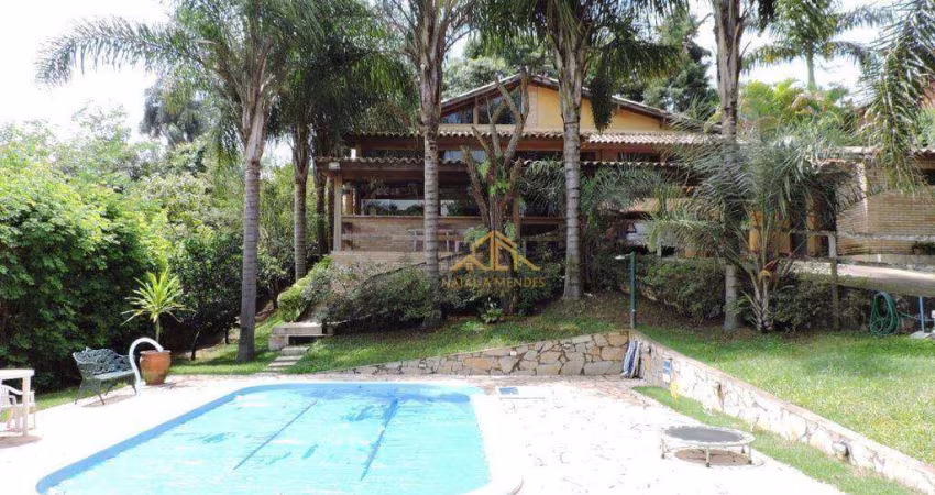 Casa com 5 quartos sendo 3 suítes à venda, 530 m² por R$ 1.690.000 - Fazendinha / Granja Viana - Chácara Vale do Rio Cotia - Carapicuíba/SP