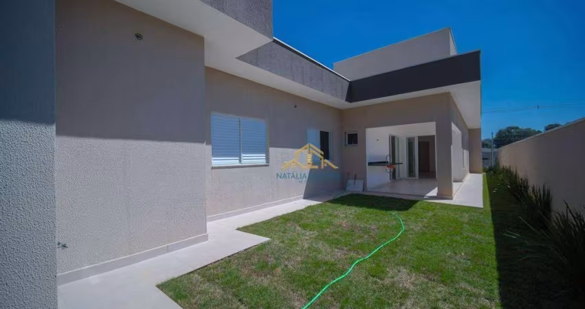 Casa térrea, nova e moderna com 3 quartos, sendo 3 suítes,  à venda, 180 m² por R$ 1.100.000 - Lago do Sol - Cotia/SP.