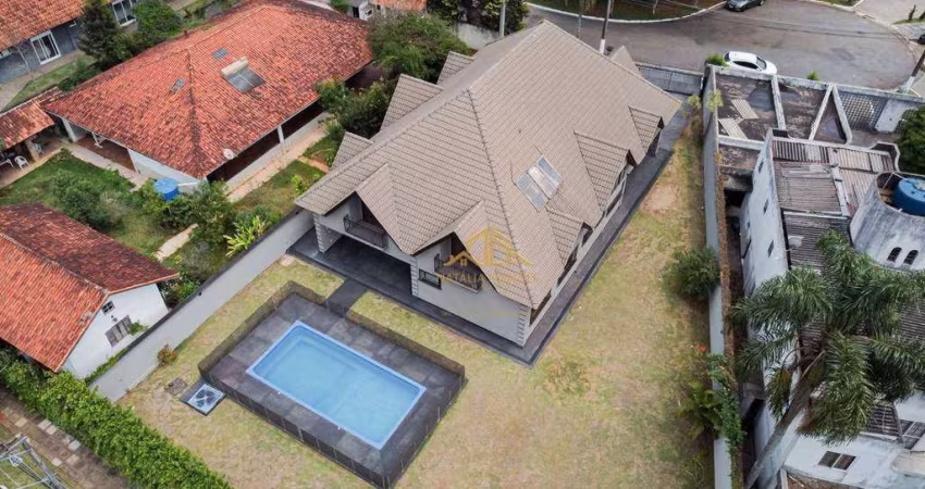 Casa com 5 suítes, 622 m² - venda por R$ 2.990.000 ou aluguel por R$ 12.067/mês - Granja Viana – Jardim Passargada - Cotia/SP