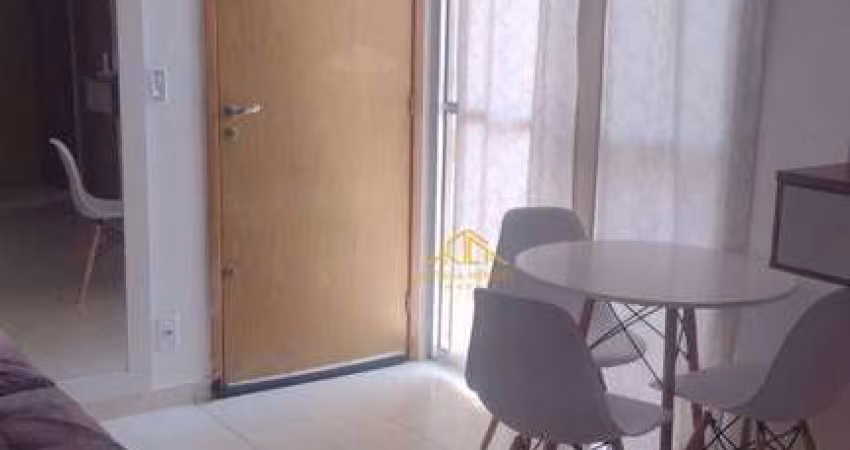 Apartamento  com varanda, 2 quartos à venda, 47 m² por R$ 180.000 - Jardim Ísis - Cotia/SP