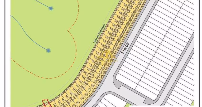 Terreno de 125M² à Venda  Condomínio ComViva Cotia - Chácara Roselândia