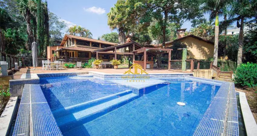 Casa com 4 quartos, sendo 4 suítes à venda, 346 m² por r$ 1.830.000 - chácara vale do rio cotia - carapicuíba/sp