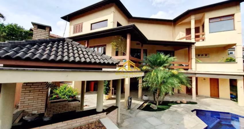 Casa com 5 dormitórios à venda, 479 m² por r$ 2.350.000 - horizontal park - cotia/sp
