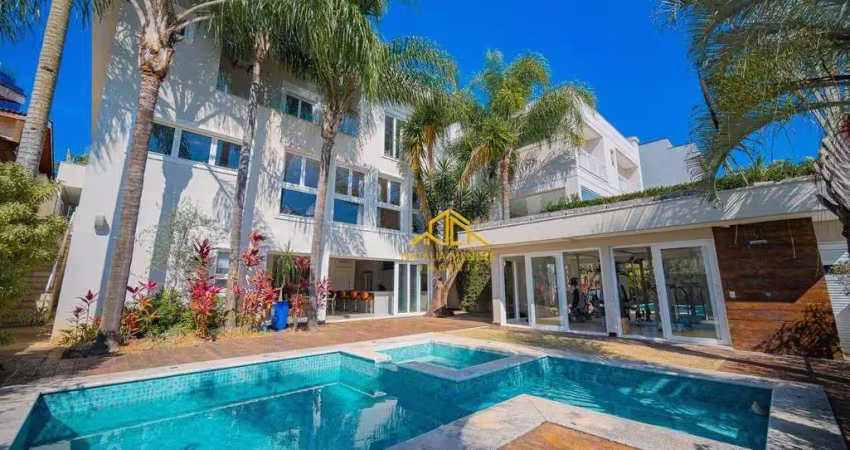 Casa com 5 dormitórios à venda, 525 m² por r$ 7.900.000 - alphaville conde ii - barueri/sp