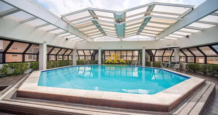Flat com 1 dormitório à venda, 37 m² por r$ 450.000,00 - indianópolis - são paulo/sp