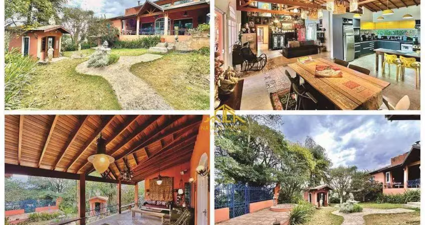 Casa com 3 dormitórios à venda, 354 m² por r$ 1.750.000,00 - paisagem renoir - cotia/sp