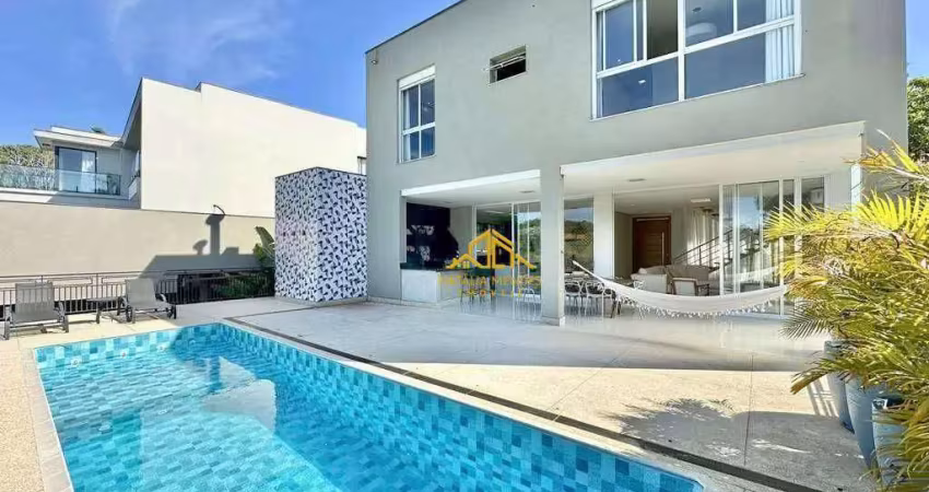 Casa com 3 dormitórios à venda, 281 m² por r$ 3.583.000 - paisagem renoir - cotia/sp