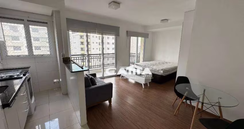 Apartamento com 1 dormitório, 40 m² - venda por r$ 595.000,00 ou aluguel por r$ 3.444,00/mês - tatuapé - são paulo/sp
