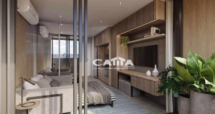 Apartamento com 1 quarto à venda, 25 m² por R$ 460.000 - Anália Franco - São Paulo/SP