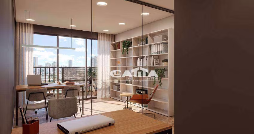 Sala, 25 m² - venda por R$ 430.000,00 ou aluguel por R$ 3.002,00/mês - Anália Franco - São Paulo/SP