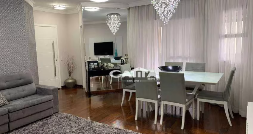 Apartamento à venda, 124 m² por r$ 1.380.000,00 - anália franco - são paulo/sp