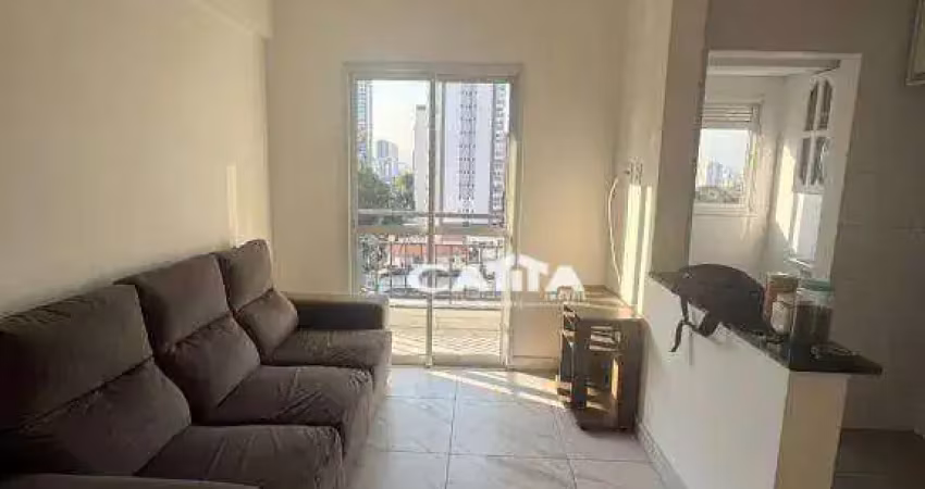 Apartamento com 1 quarto para alugar, 39 m² por r$ 3.055/mês - tatuapé - são paulo/sp