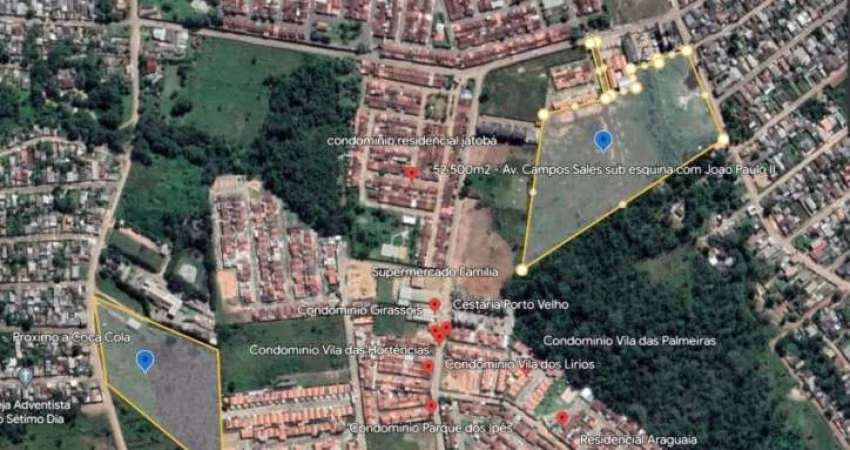 Área Urbana c/ 52.500m2 Na Zona Sul