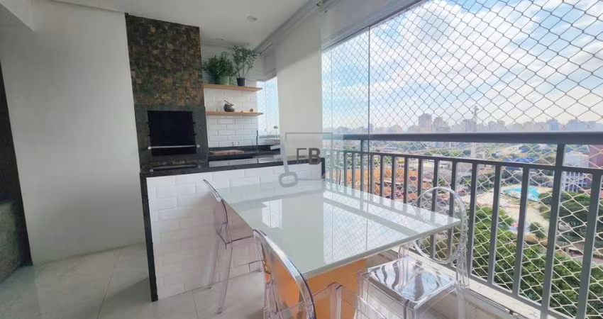 Apartamento a venda decorado - Varanda Gourmet - Belenzinho