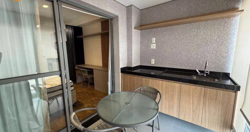 Apartamento com 1 dormitório para alugar, 30 m² por R$ 5.281,86/mês - Pinheiros - São Paulo/SP