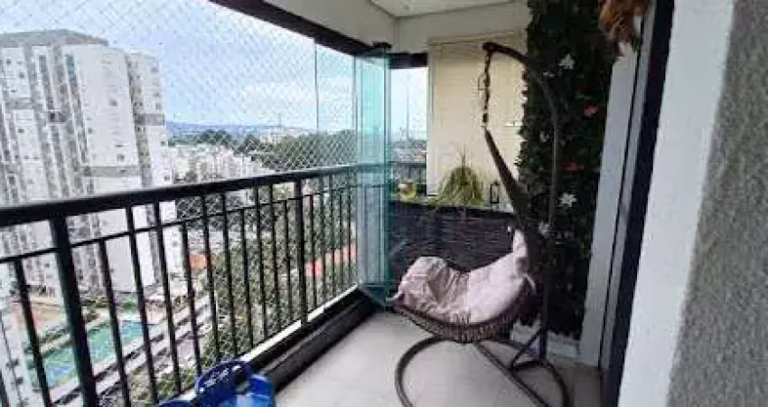Apartamento com 1 dormitório para alugar, 41 m² por r$ 4.130,00/mês - continental - osasco/sp