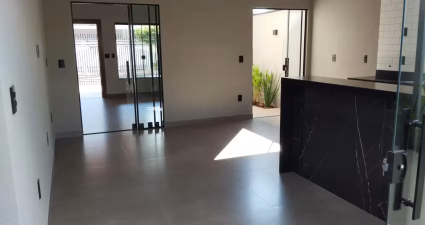 Casa nova, com 3 quartos à venda no mais parque, mirassol/sp