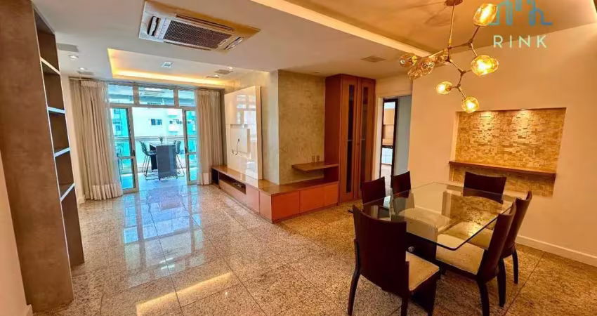 Apartamento com 3 quartos e varanda gourmet para alugar - icaraí - niterói/rj