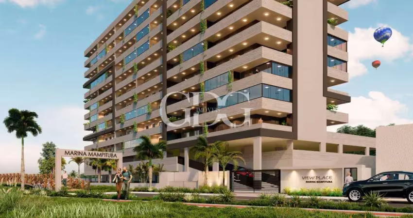 Apartamento à venda no centro de passo de torres-sc.