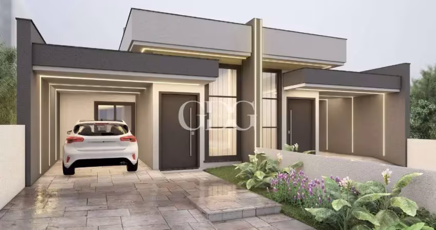 Casa térrea em construção à venda no bairro vila verde, em caxias do sul/rs,