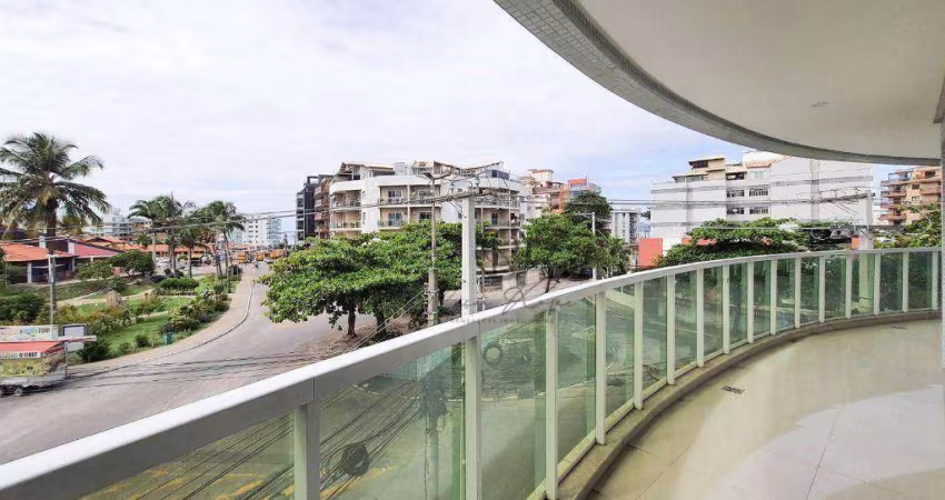 Apartamento com 3 dormitórios para alugar, 160 m² por R$ 6.900/mês - Vila Nova - Cabo Frio/RJ
