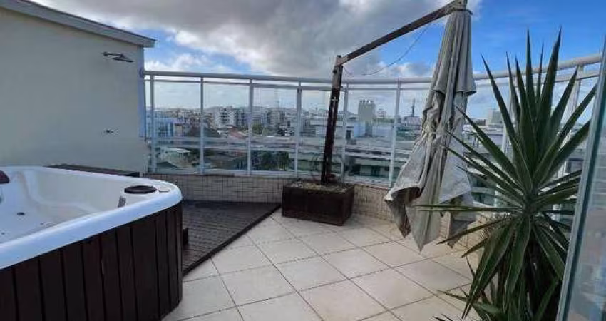 Cobertura com 3 dormitórios, 190 m² - venda por R$ 1.100.000,00 ou aluguel por R$ 6.780,00/mês - Braga - Cabo Frio/RJ