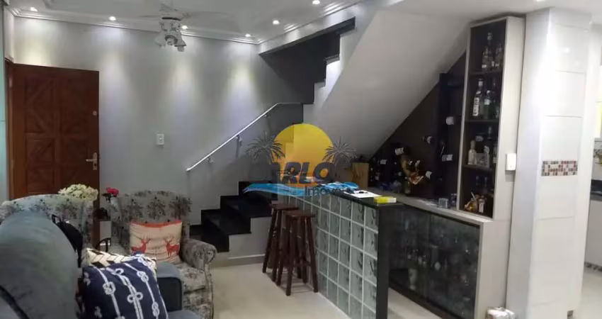 Casa em condomínio fechado com 3 quartos à venda na Rua Bento Viana, 396, Parque Bitaru, São Vicente