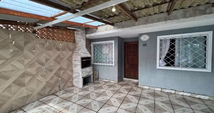 Casa para venda em araucária, costeira, 2 dormitórios, 1 banheiro, 2 vagas
