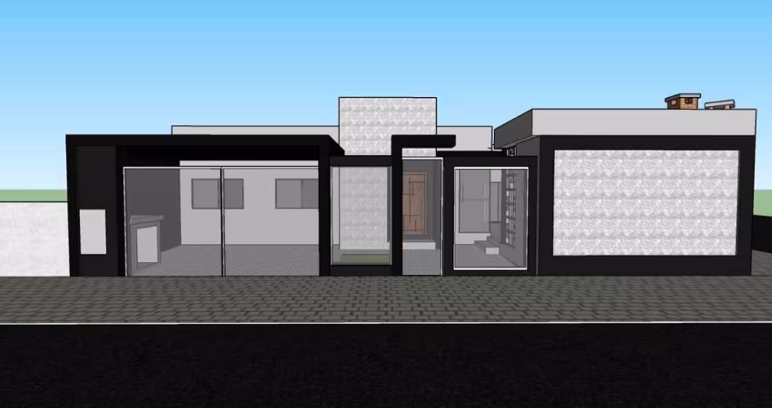 Casa para Venda no bairro Iguaçu em Araucária, 3 quartos sendo 1 suíte, 2 vagas, Sem Mobília, 140 m² de área total, 140 m² privativos,
