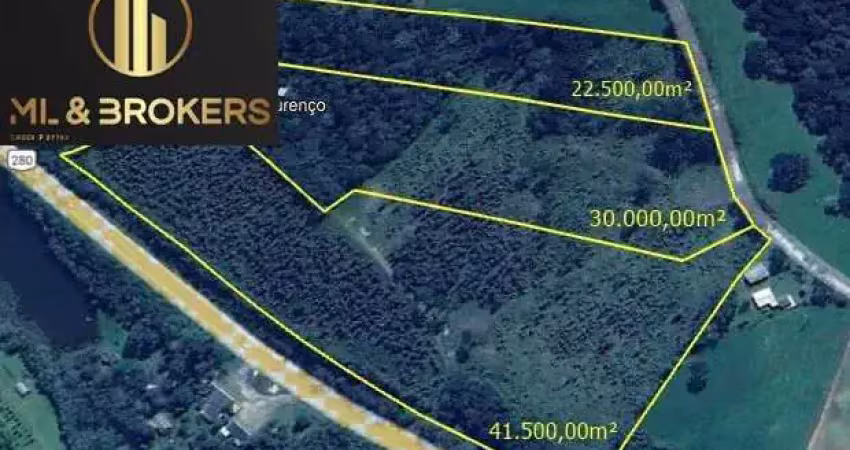 95.000m2/margens rod sen luiz henrique/ margens represa são lourenço