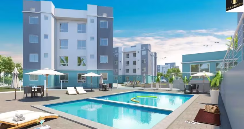 Apartamento para Venda no bairro Costeira em Araucária, 2 quartos, 1 vaga, 41 m² de área total, 41 m² privativos,