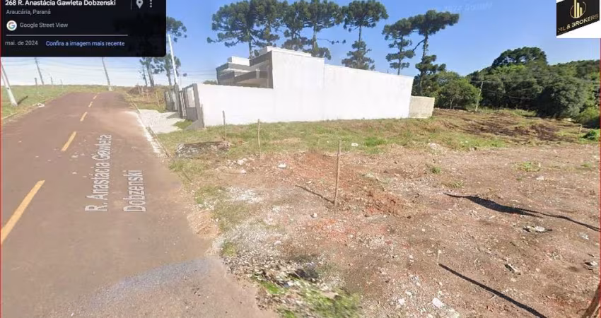 Terreno para Venda no bairro Costeira em Araucária, Sem Mobília, 360 m² de área total, 360 m² privativos,