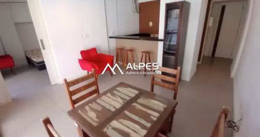Excelente quarto e sala, mobiliado, próximo a faculdade, prédio novo, com lazer completo.