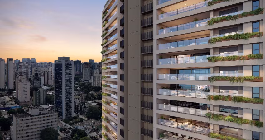 LANÇAMENTO NO BROOKLIN -  localização privilegiada combinando tranquilidade residencial com conveniência urbana