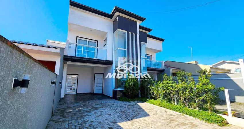 Sobrado com 3 dormitórios à venda, 136 m² por R$ 1.100.000,00 - Brejatuba - Guaratuba/PR