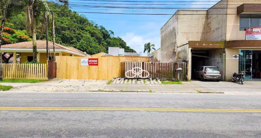 Terreno à venda, 377 m² por r$ 1.100.000,00 - centro - guaratuba/pr